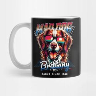 Mad Dog Brittany Dog Mug